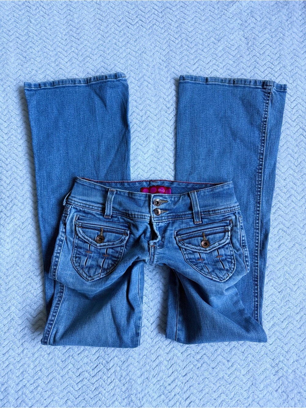 Y2K 2000s Low Rise Bootcut Jeans Size 1